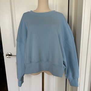 Light Blue Oversized Crewneck | NWOT fits like One Size